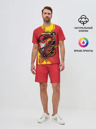Мужской костюм с шортами / The Flash