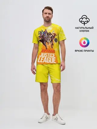 Мужской костюм с шортами / Justice League