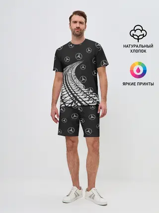 Мужской костюм с шортами / MERCEDES / МЕРСЕДЕС