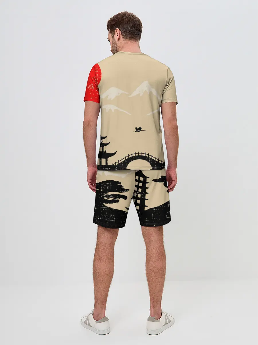 Мужской костюм с шортами / JOJO BIZARRE ADVENTURE | ПРИКЛЮЧЕНИЯ ДЖОДЖО