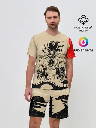 Мужской костюм с шортами / JOJO BIZARRE ADVENTURE | ПРИКЛЮЧЕНИЯ ДЖОДЖО