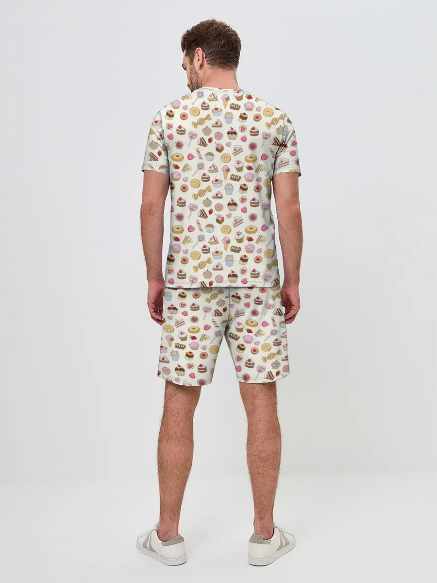 Мужской костюм с шортами / Сладости