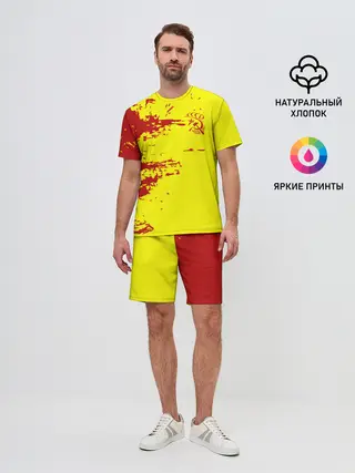 Мужской костюм с шортами / CCCP