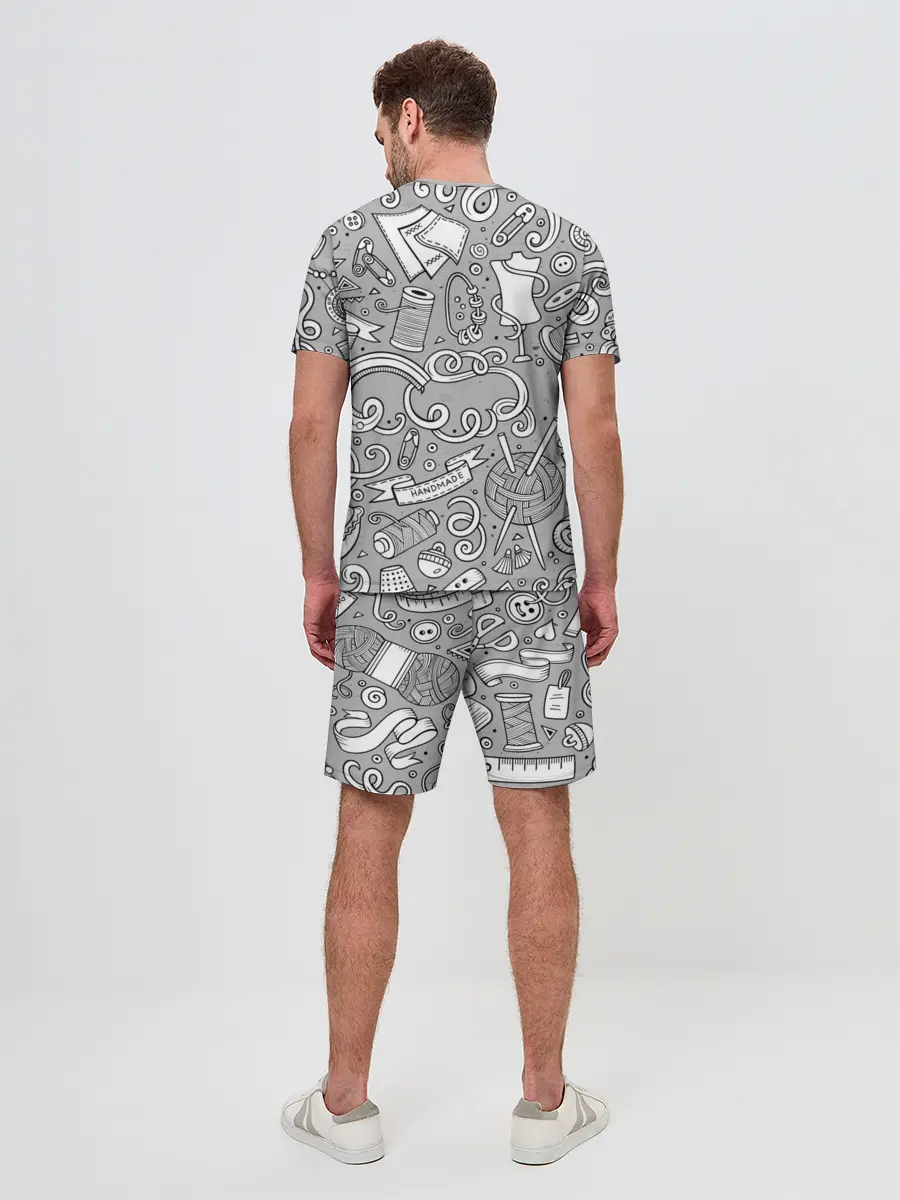 Мужской костюм с шортами / handmade