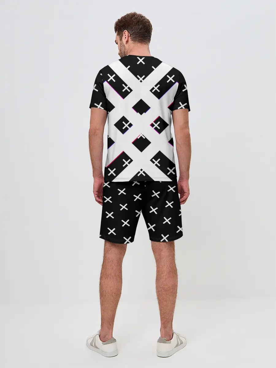 Мужской костюм с шортами / Pepe в очках EZ