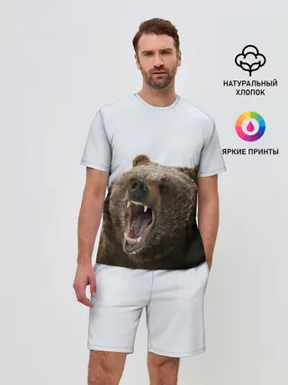 Мужской костюм с шортами / Bear