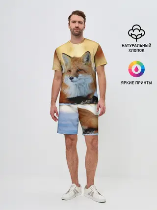 Мужской костюм с шортами / Лиса