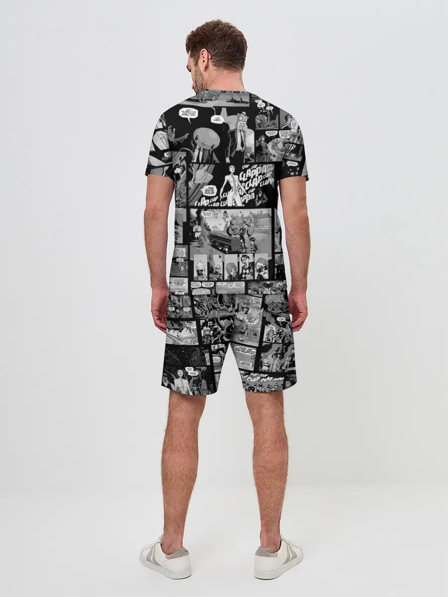 Мужской костюм с шортами / Академия Амбрелла