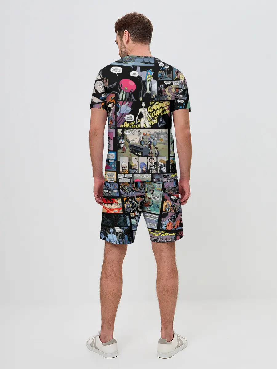 Мужской костюм с шортами / Академия Амбрелла