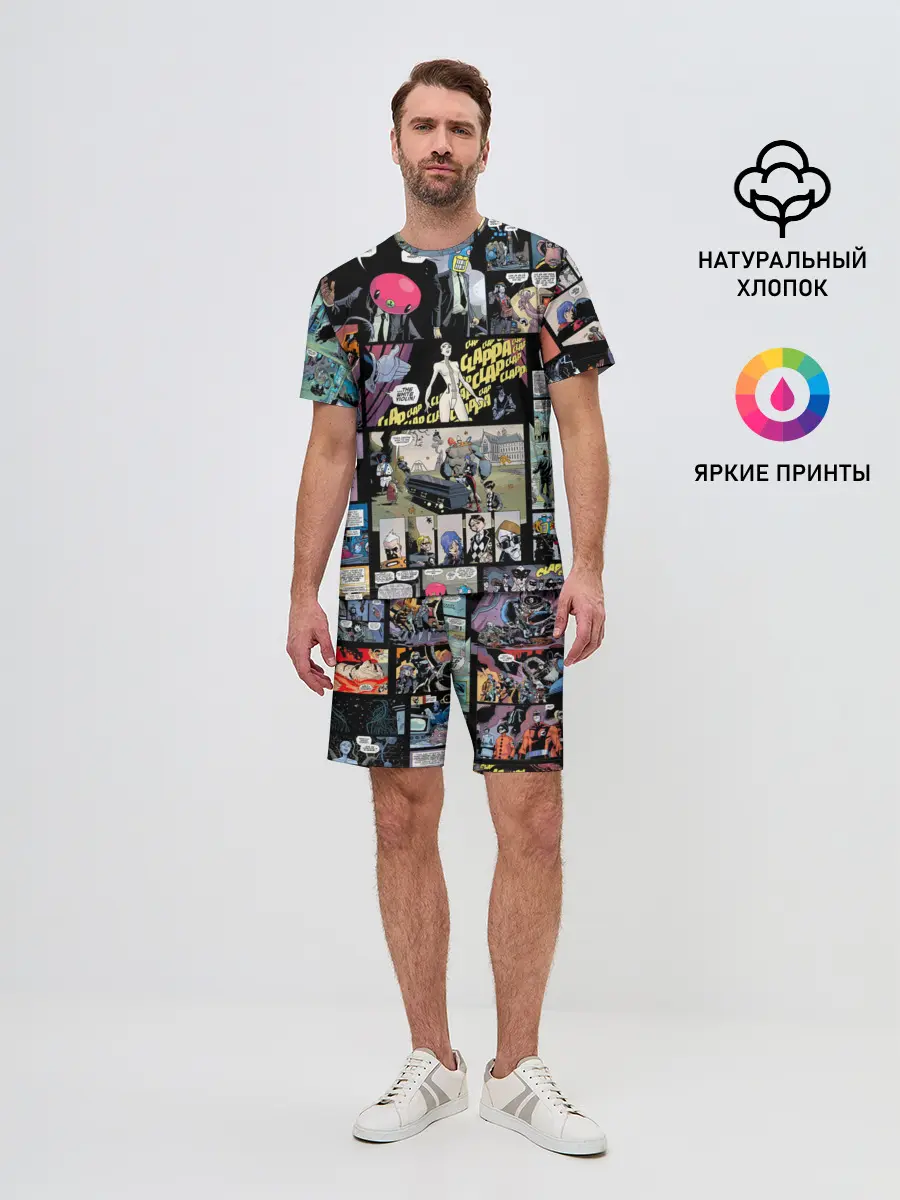 Мужской костюм с шортами / Академия Амбрелла