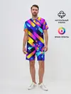 Мужской костюм с шортами / Rectangle