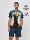 Мужской костюм с шортами / Superman