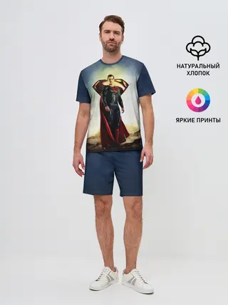 Мужской костюм с шортами / Superman