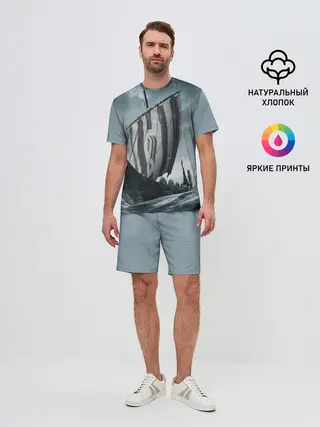 Мужской костюм с шортами / Викинги