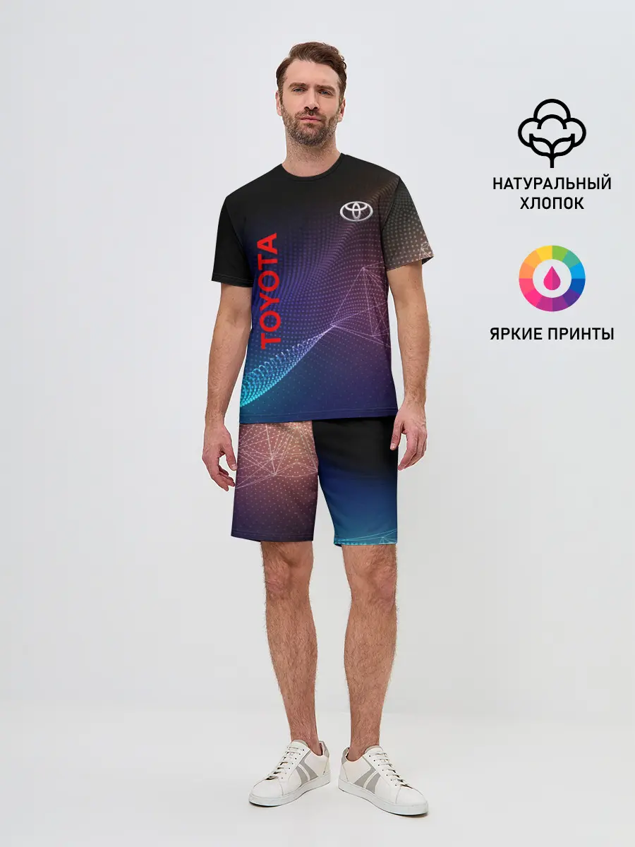 Мужской костюм с шортами / TOYOTA