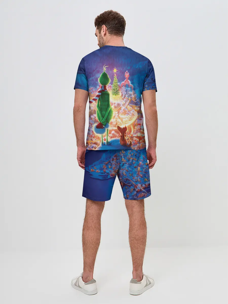 Мужской костюм с шортами / Гринч похититель Рождества