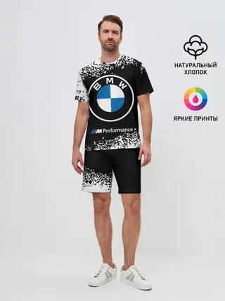 Мужской костюм с шортами / BMW / БМВ
