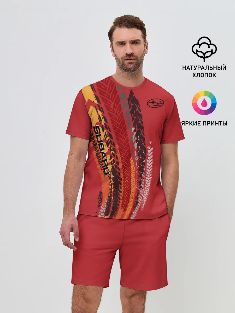 Мужской костюм с шортами / SUBARU