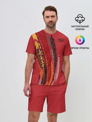 Мужской костюм с шортами / SUBARU