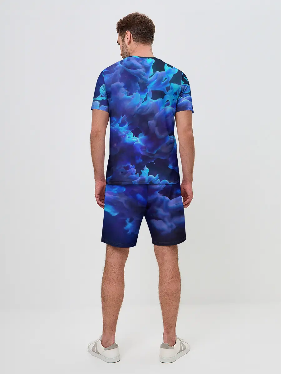 Мужской костюм с шортами / Vaporwave