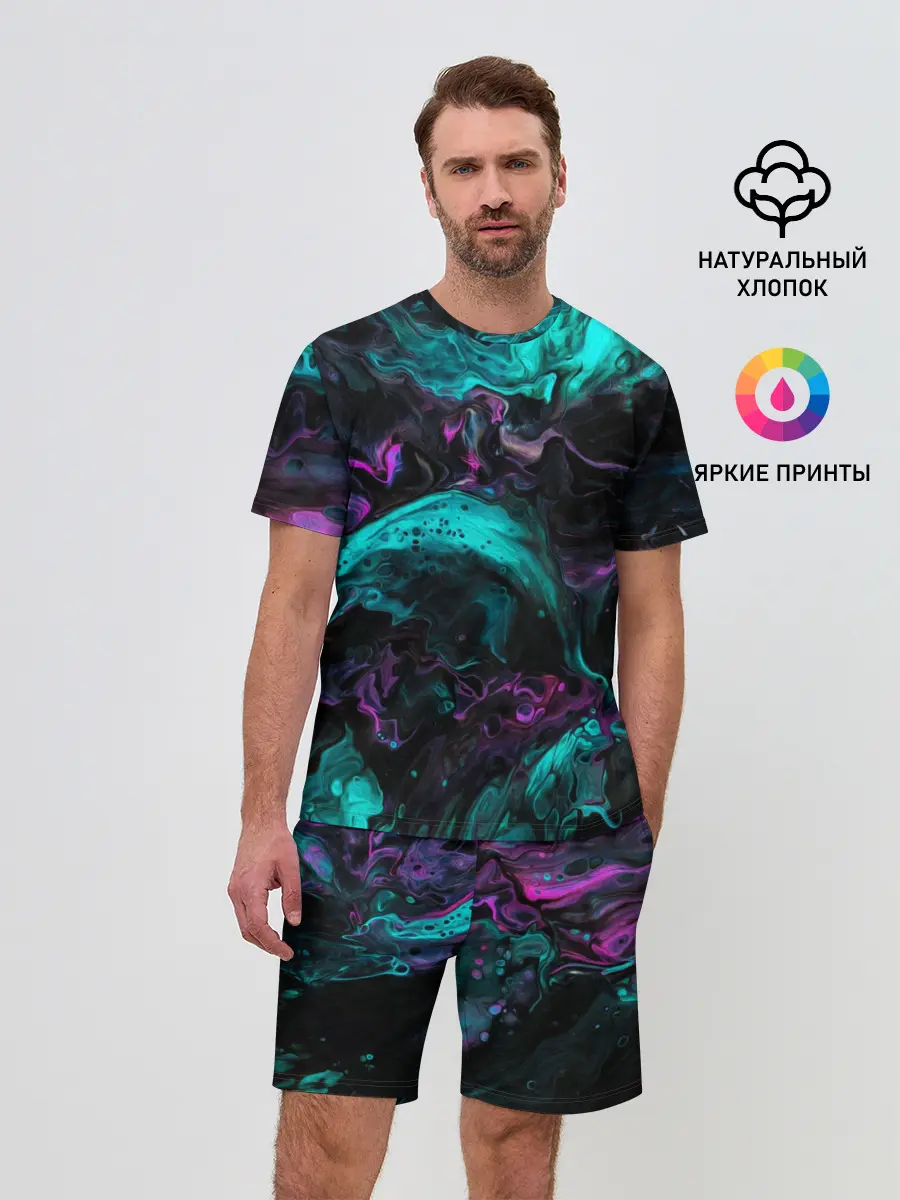 Мужской костюм с шортами / ТЕКСТУРЫ