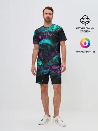 Мужской костюм с шортами / ТЕКСТУРЫ