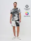 Мужской костюм с шортами / МРАМОР