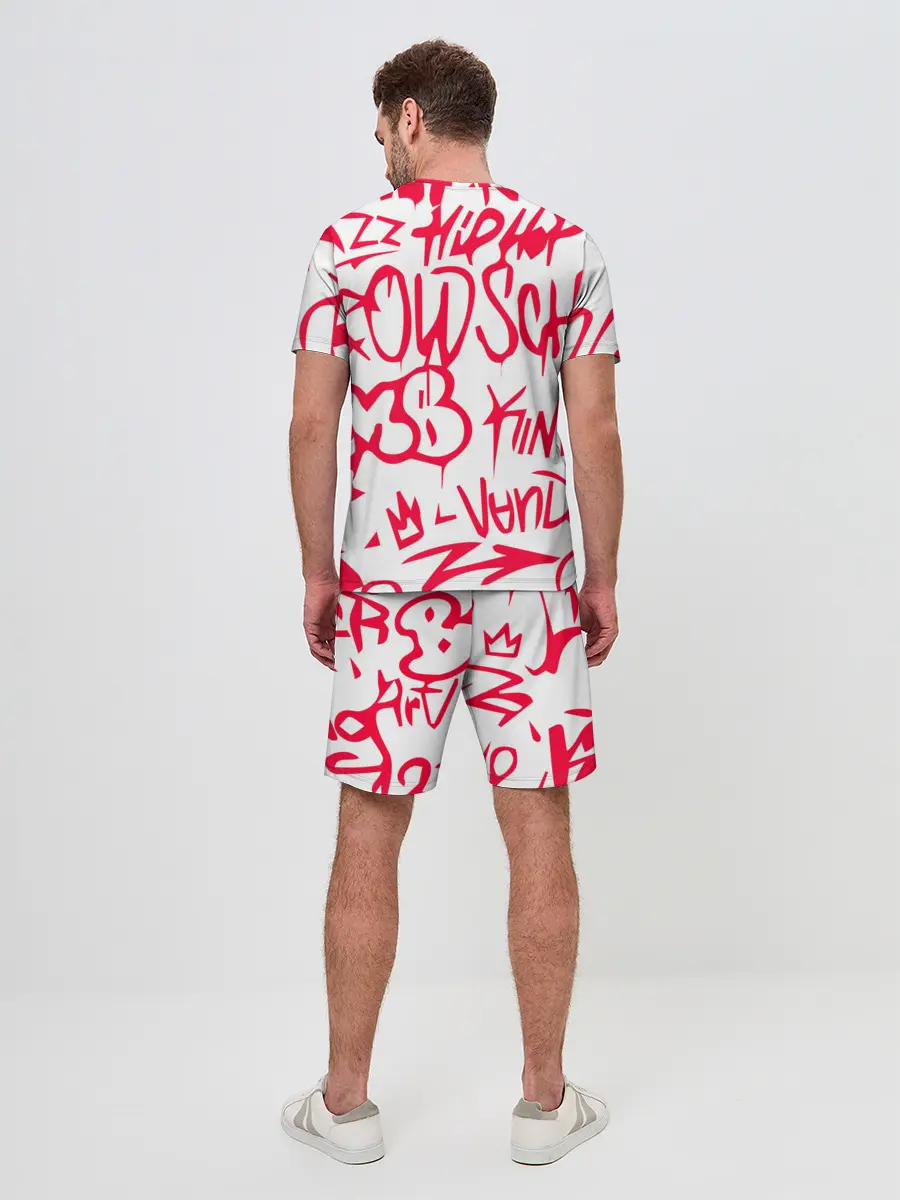 Мужской костюм с шортами / Lil Peep