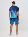 Мужской костюм с шортами / Синяя Небо
