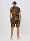 Мужской костюм с шортами / Леопард