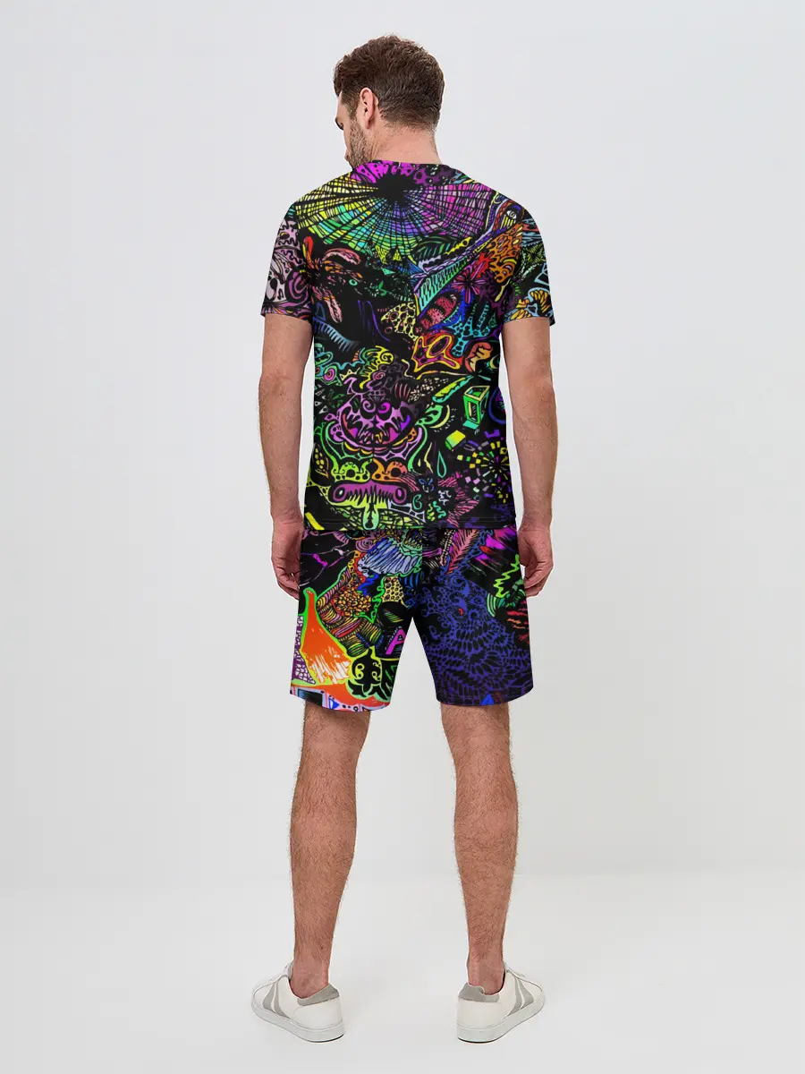 Мужской костюм с шортами / PSYHODELIC