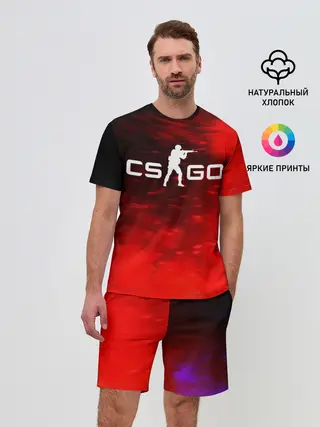Мужской костюм с шортами / CS GO | КС ГО