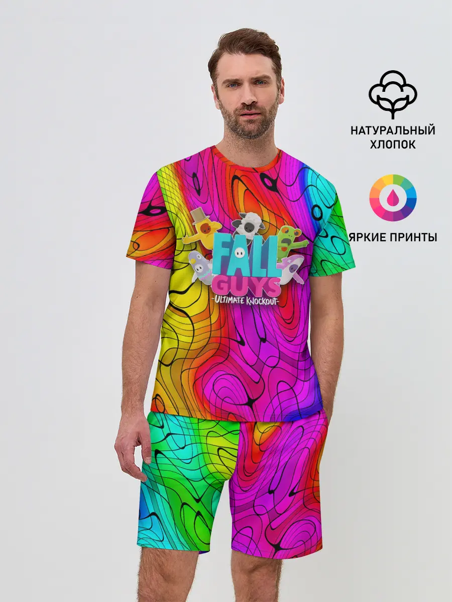 Мужской костюм с шортами / Fall Guys