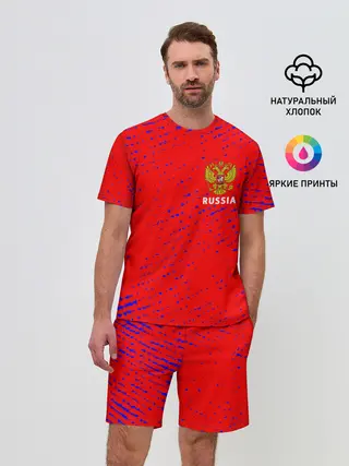 Мужской костюм с шортами / RUSSIA / РОССИЯ