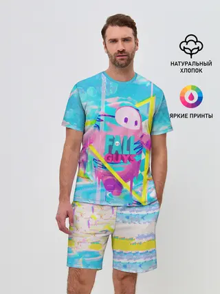 Мужской костюм с шортами / Fall Guys