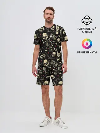 Мужской костюм с шортами / Рок!