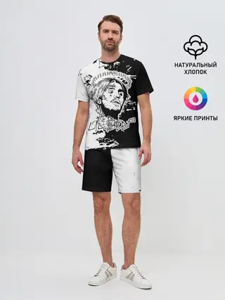 Мужской костюм с шортами / Lil Peep