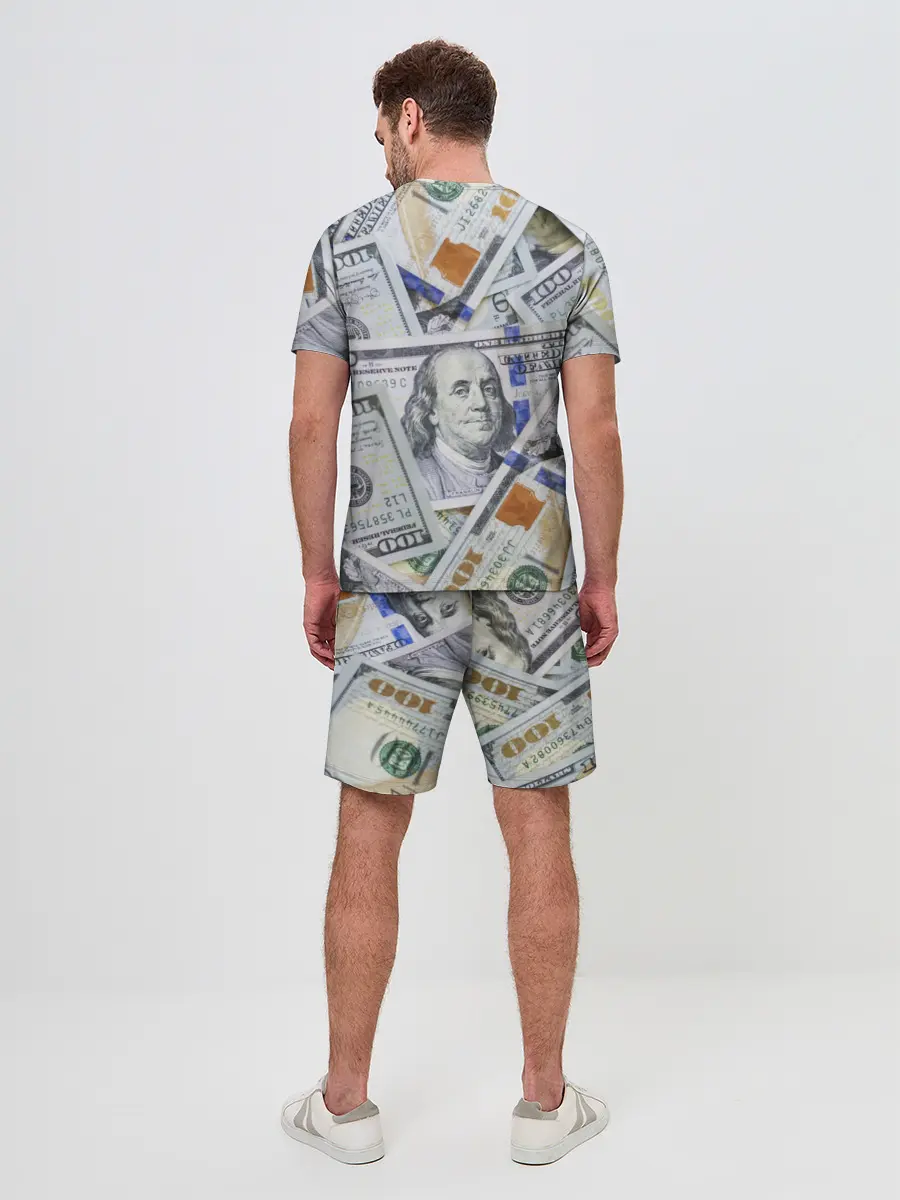 Мужской костюм с шортами / Доллары