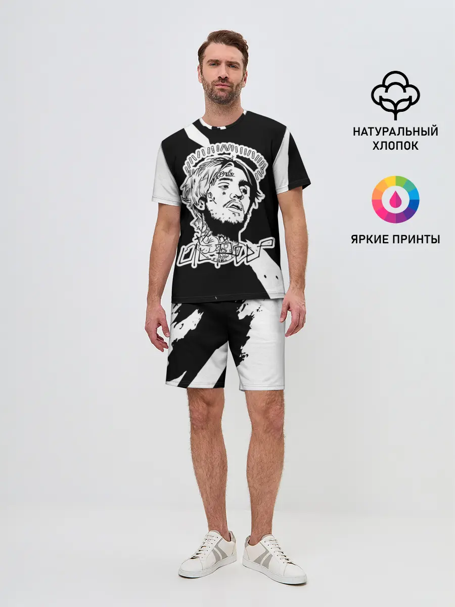 Мужской костюм с шортами / Lil Peep