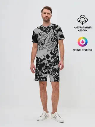 Мужской костюм с шортами / Lil Peep