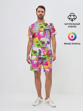 Мужской костюм с шортами / Fall Guys