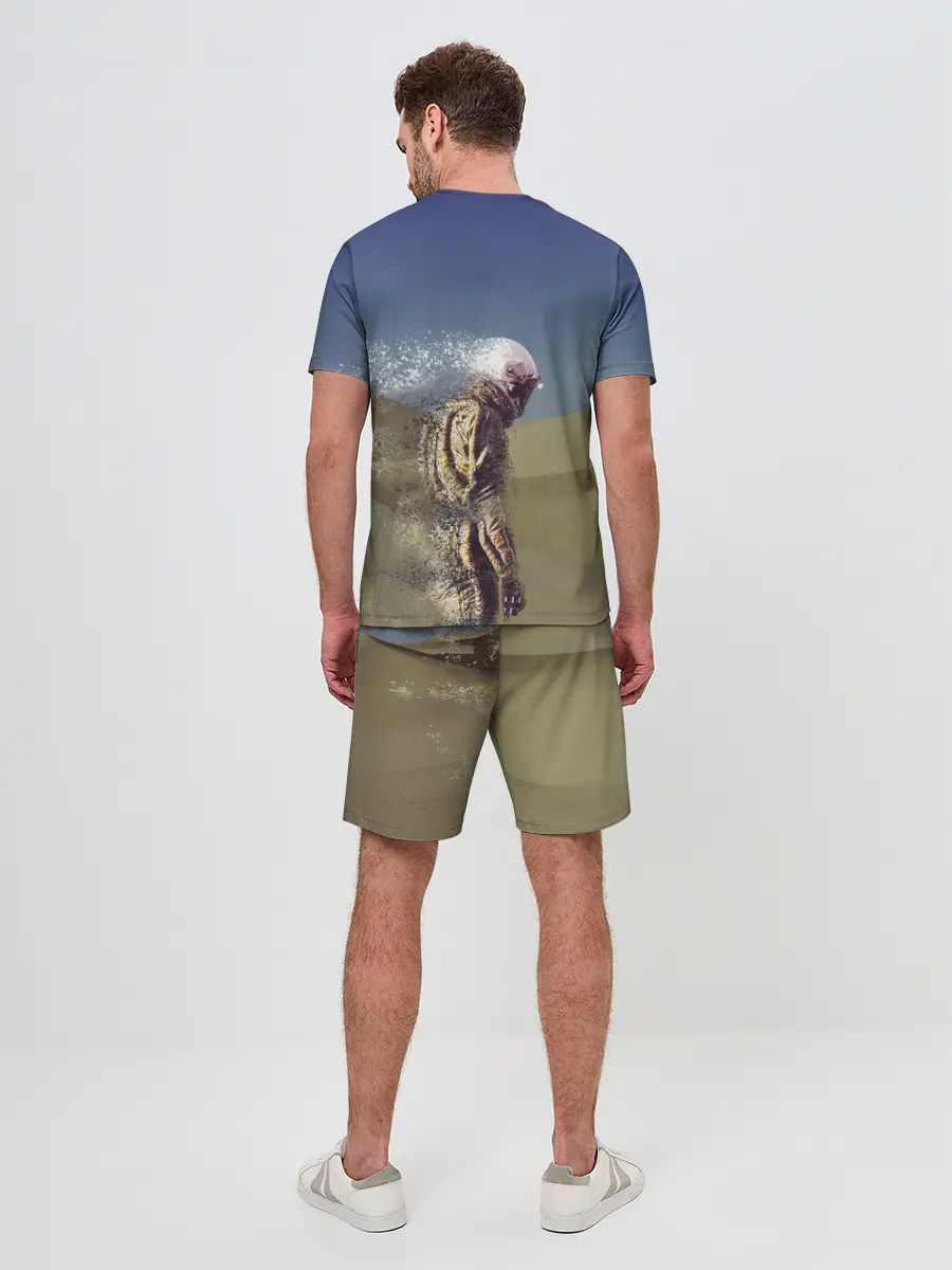 Мужской костюм с шортами / Deep Purple Whoosh