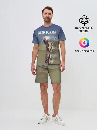 Мужской костюм с шортами / Deep Purple Whoosh