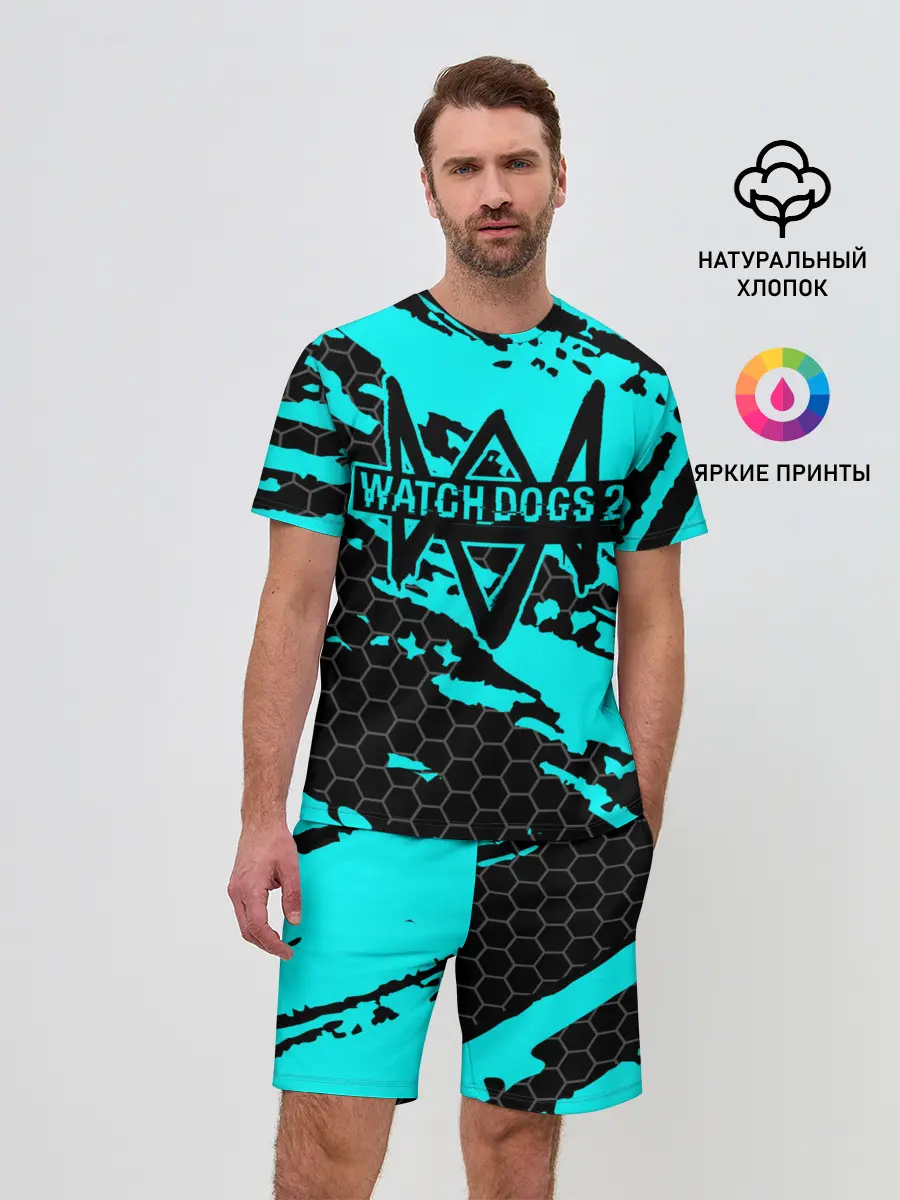 Мужской костюм с шортами / WATCH DOGS