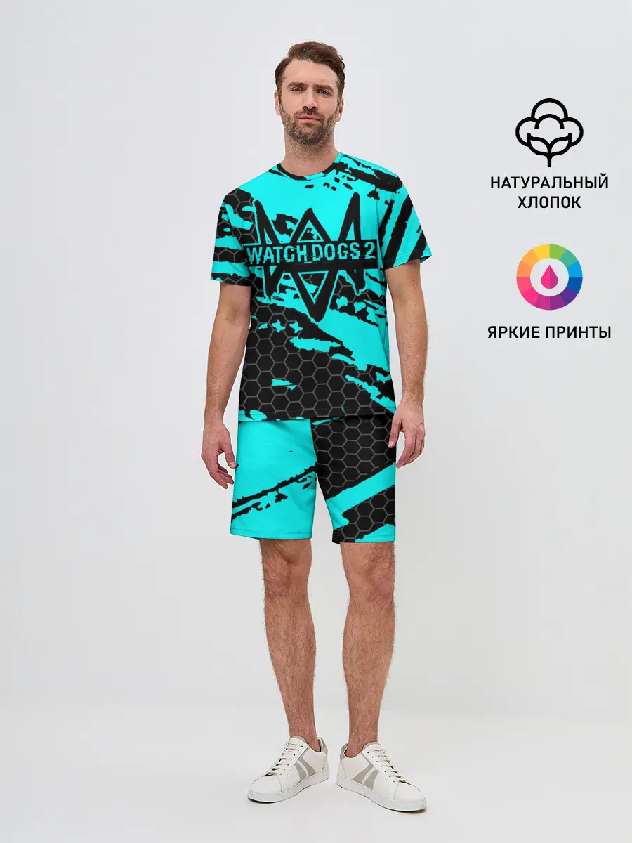 Мужской костюм с шортами / WATCH DOGS