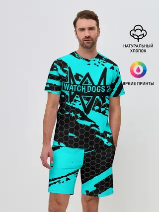 Мужской костюм с шортами / WATCH DOGS