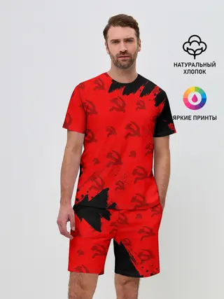 Мужской костюм с шортами / USSR / СССР