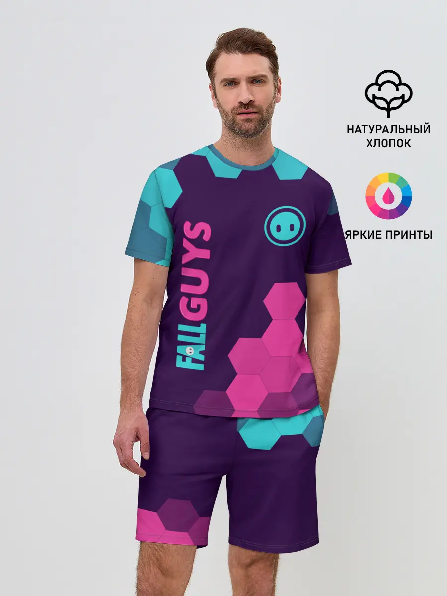 Мужской костюм с шортами / FALL GUYS / ФОЛ ГАЙС