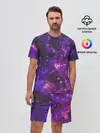 Мужской костюм с шортами / Галактика