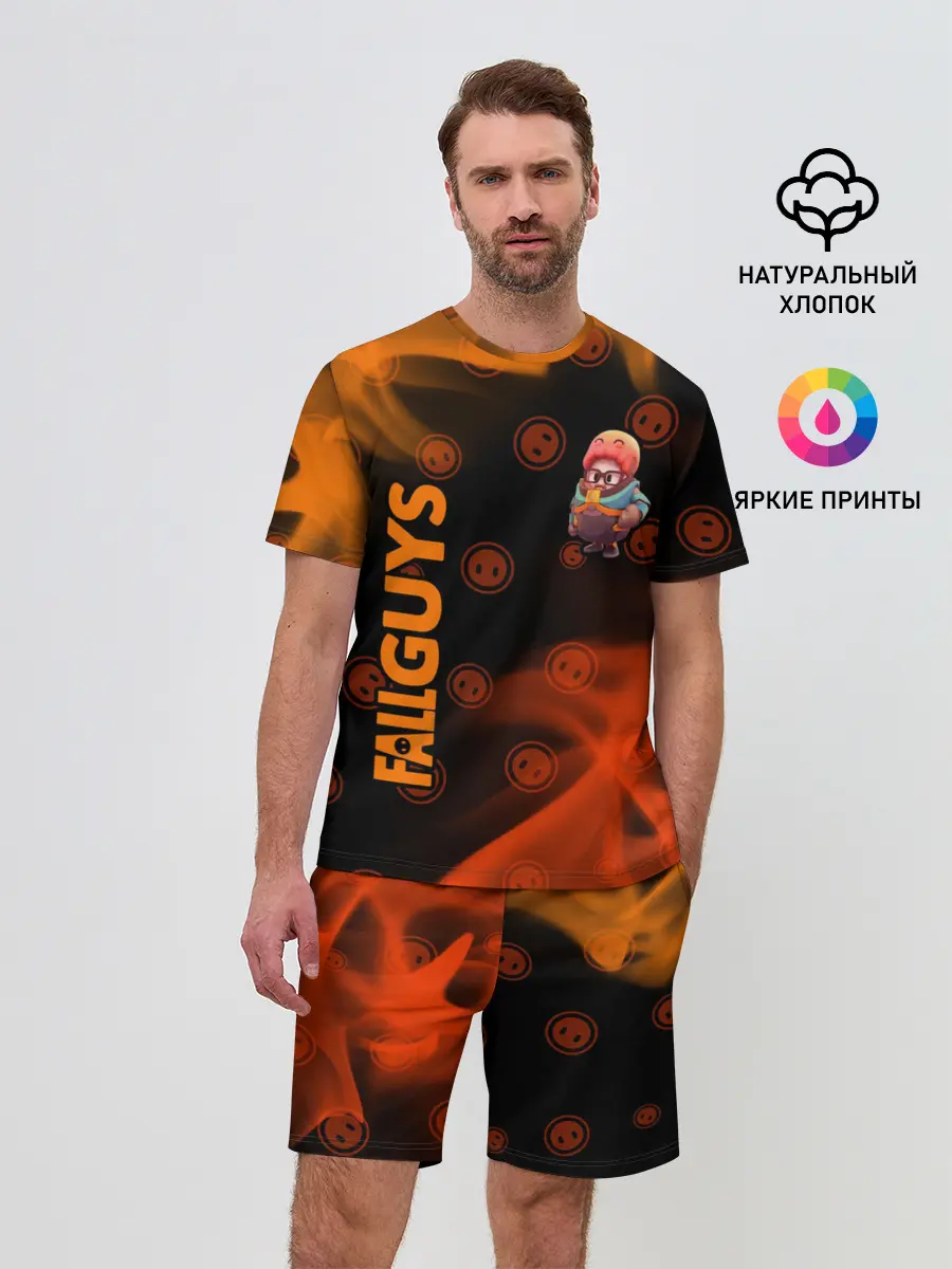 Мужской костюм с шортами / FALL GUYS HALF-LIFE / ФОЛ ГАЙС